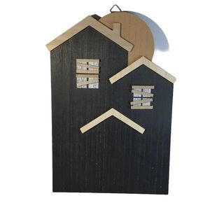Target Halloween Haunted House Wood Sign New